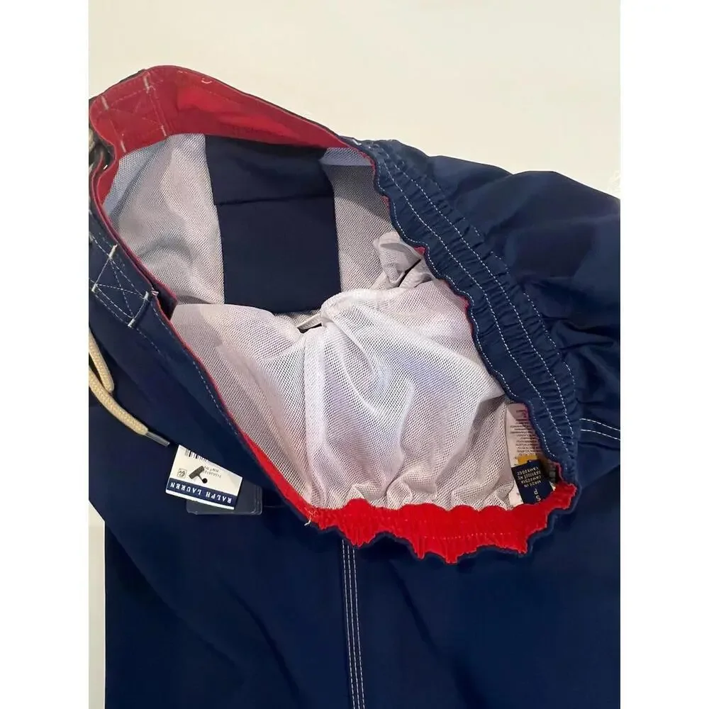 Polo Ralph Lauren Men's Size Small Kailua Classic Fit Swim Trunks Navy